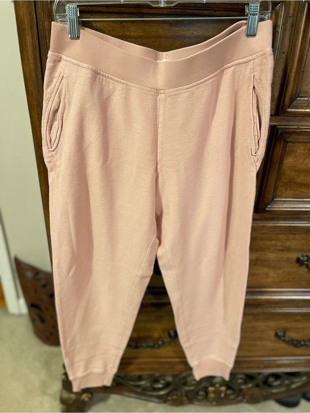 Lou & Grey Blush Pink Pull-On Joggers